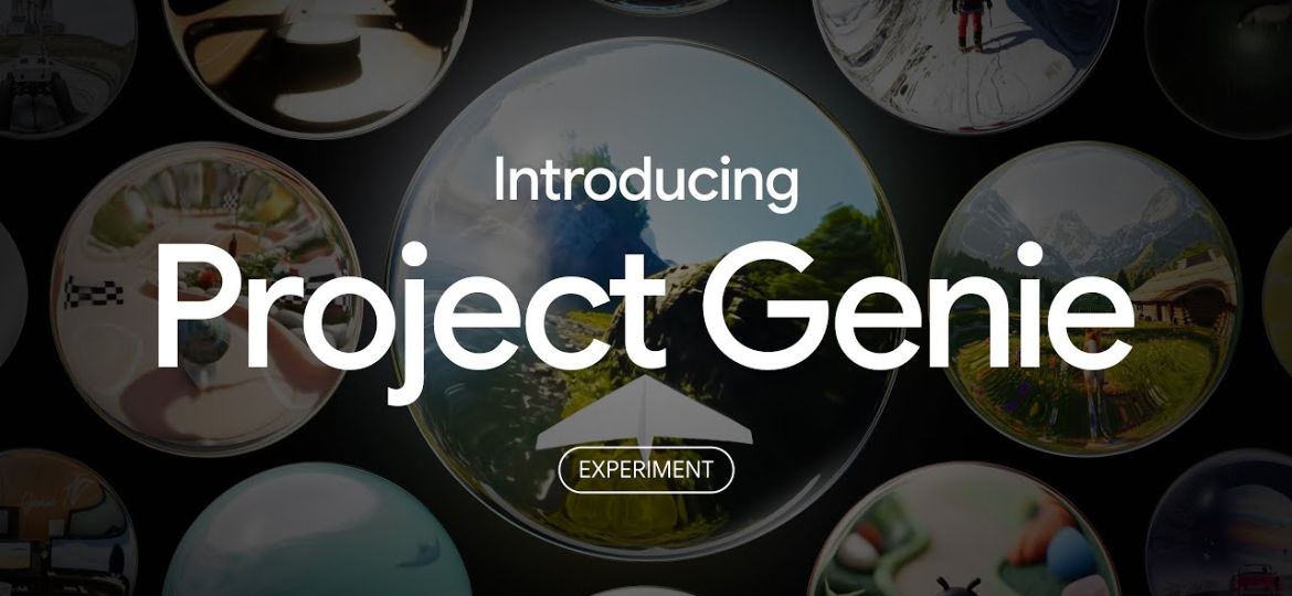 إطلاق النسخة التجريبية من مشروع Google Genie المتخصص في بناء العوالم التفاعلية